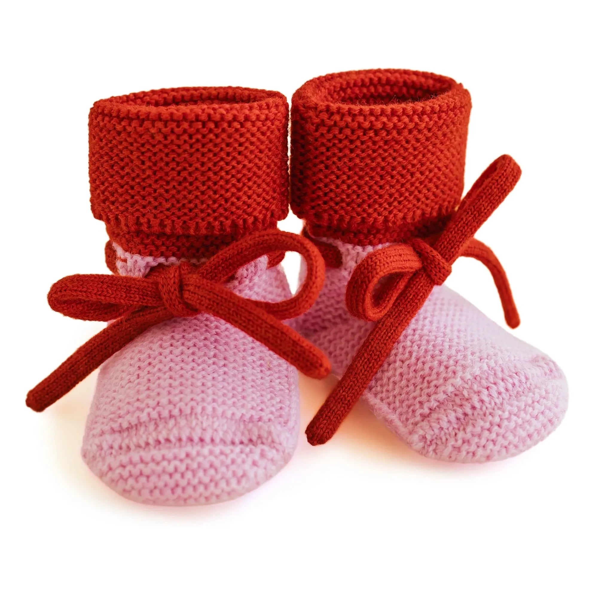 Hvid - Merino Wool Slippers | Pink