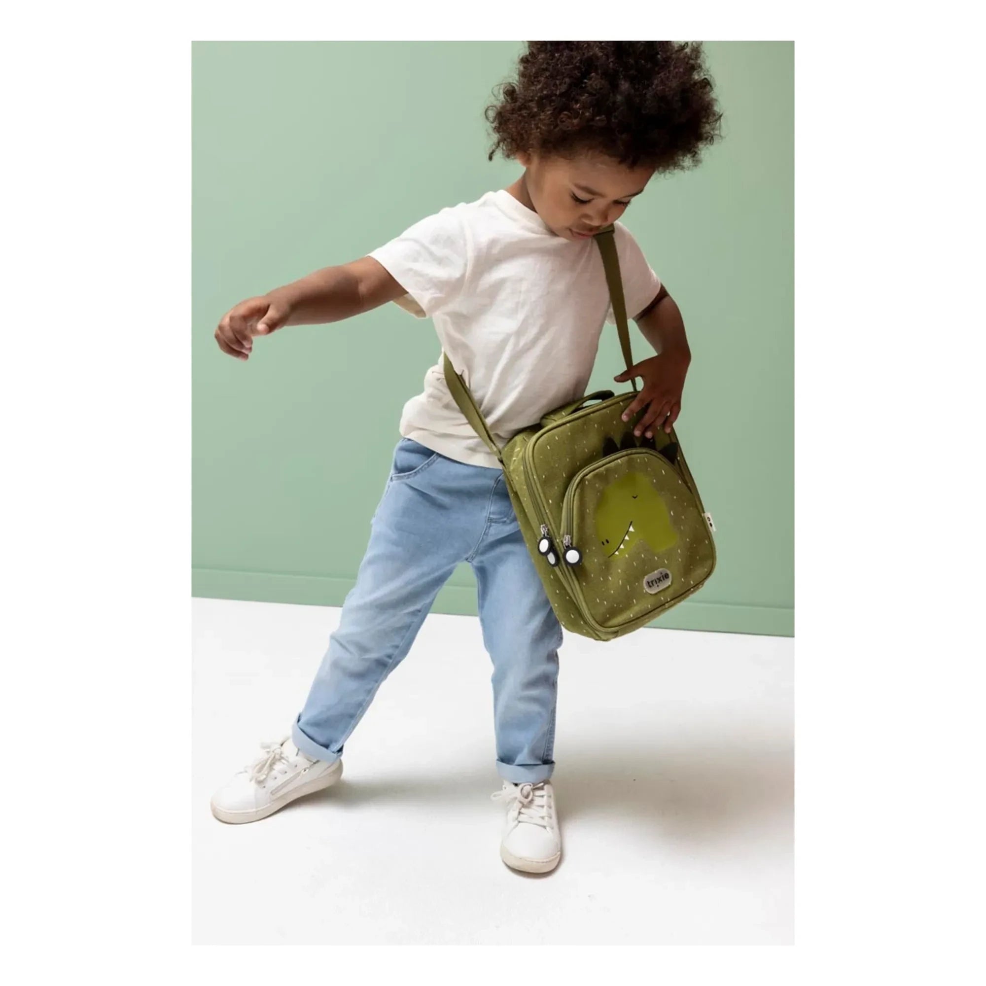 Trixie - Mr. Dino Insulated Lunch Bag | Blue