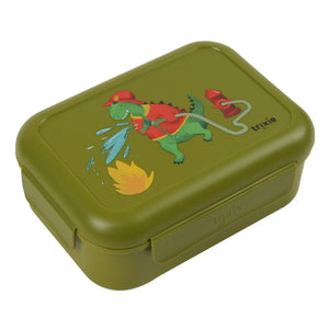 Trixie - Lunch Box Clips Fireman Mr. Dino | Green