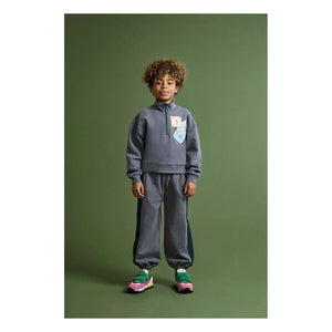 Maison Mangostan - Jogger Stamps | Gris oscuro