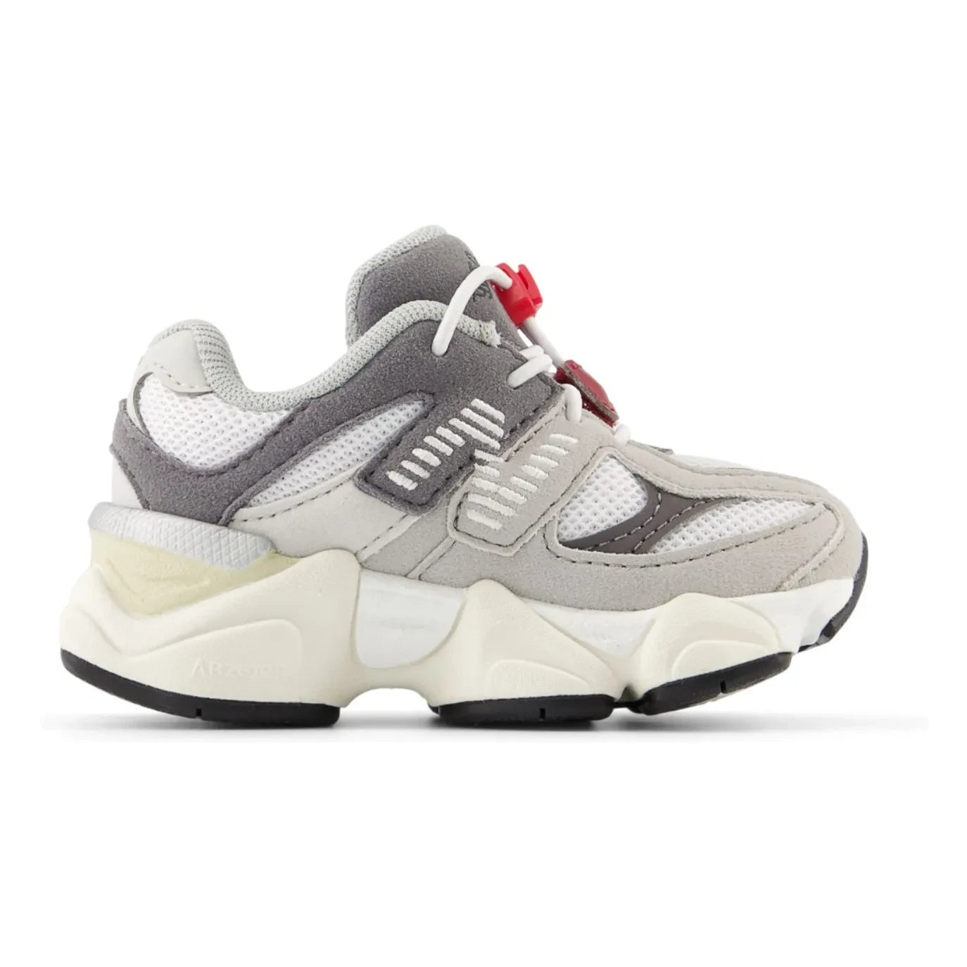 New Balance - Lastikli Dantelli Spor Ayakkabılar 9060 | Gri