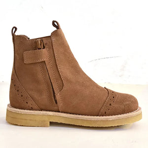 du Loua - Boots Tobi Sweden | Açık kahverengi
