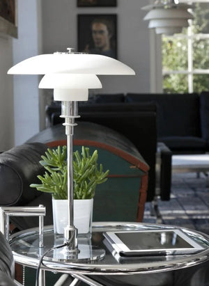 Louis Poulsen - PH 3-2 Tischlampe, Louis Poulsen | Chrom