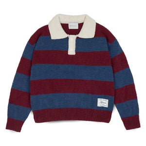 Mipounet - Jersey de cuello alto Andrea Polo | Burdeos