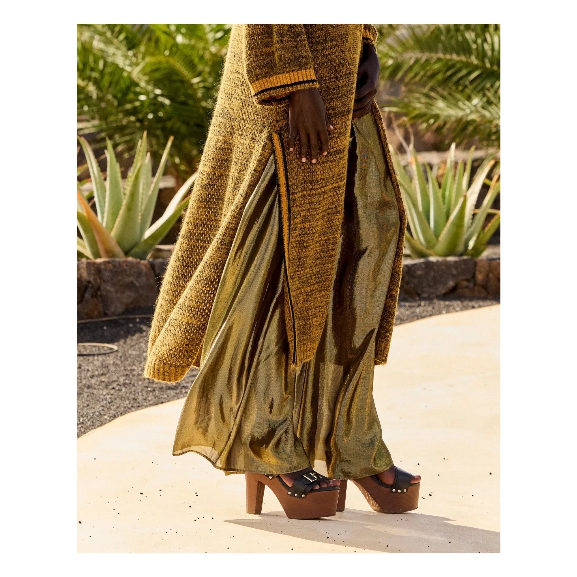 Mes Demoiselles - Leone Metallic Pants | Charcoal
