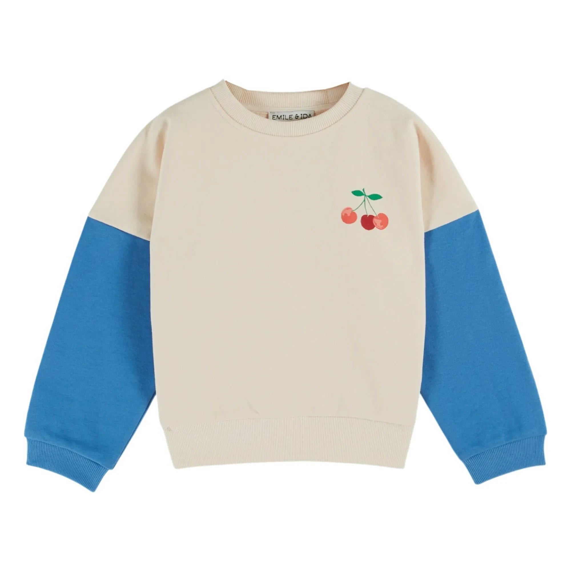 Emile et Ida - Cherry Sweat | Krem