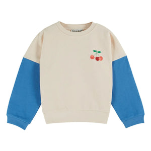 Emile et Ida - Cherry Sweat | Krem