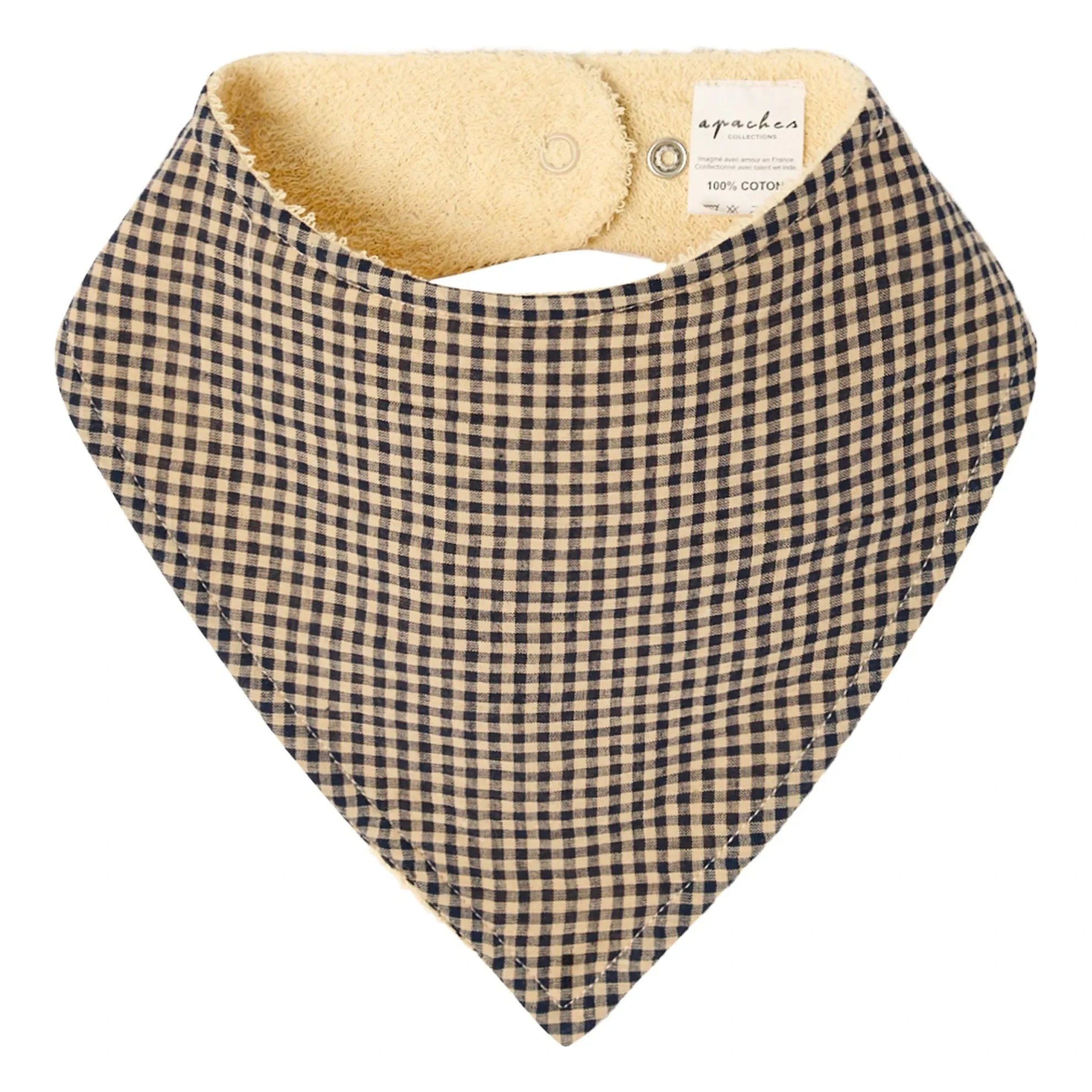 Apaches - Bib Bami Squares | Black