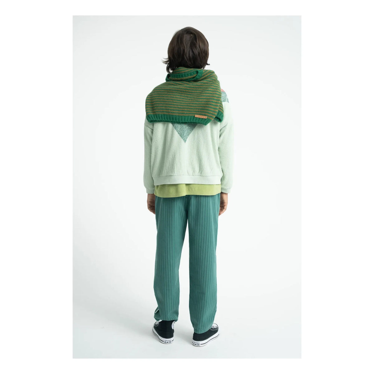 Piupiuchick - Pantalón de rayas | Verde