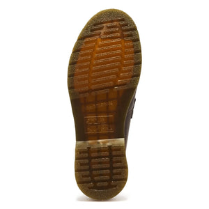 Dr Martens - Adrian YS أحذية لوفر مزينة بشراريب | بني