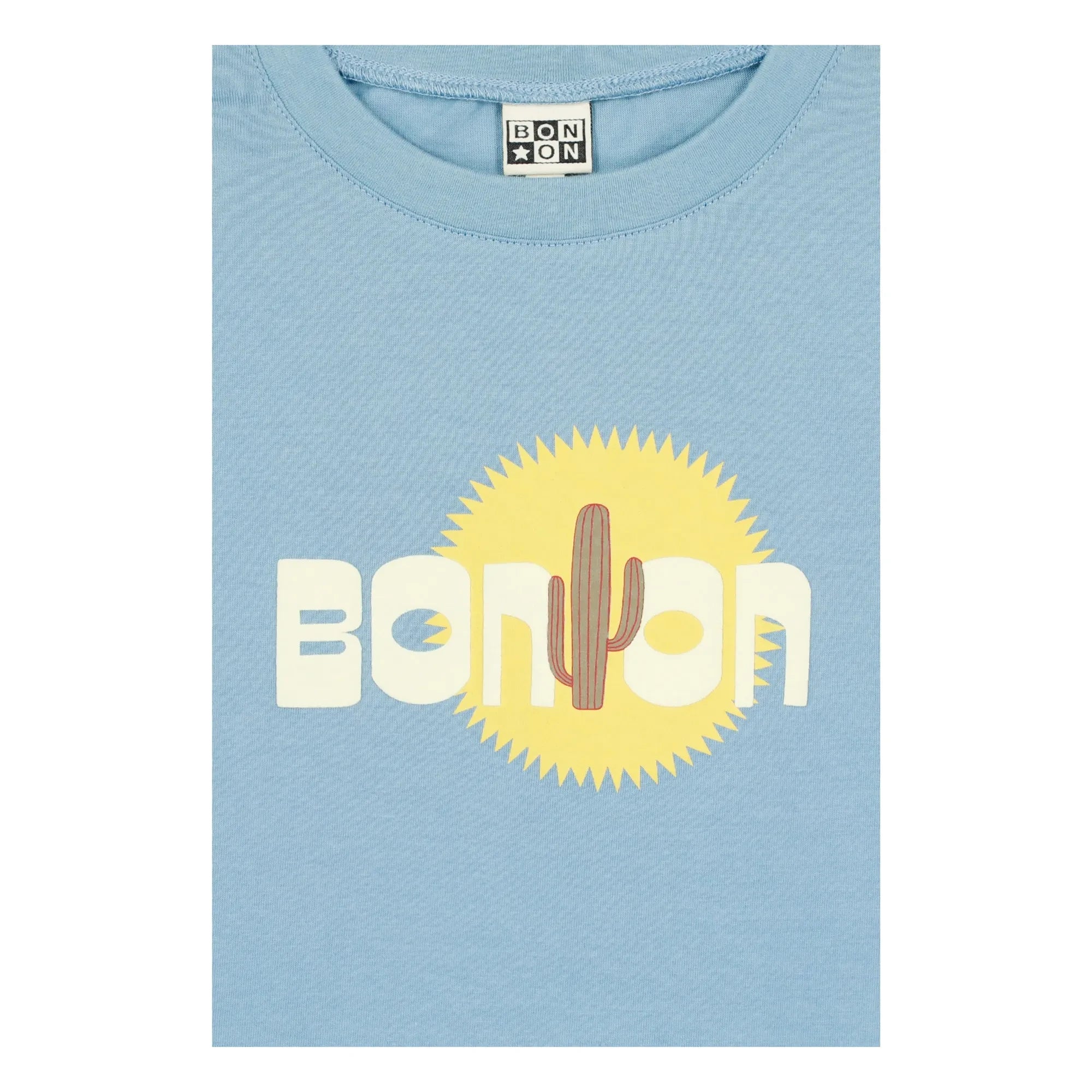 Bonton - Tubo Cactus Tişört | Açık mavi