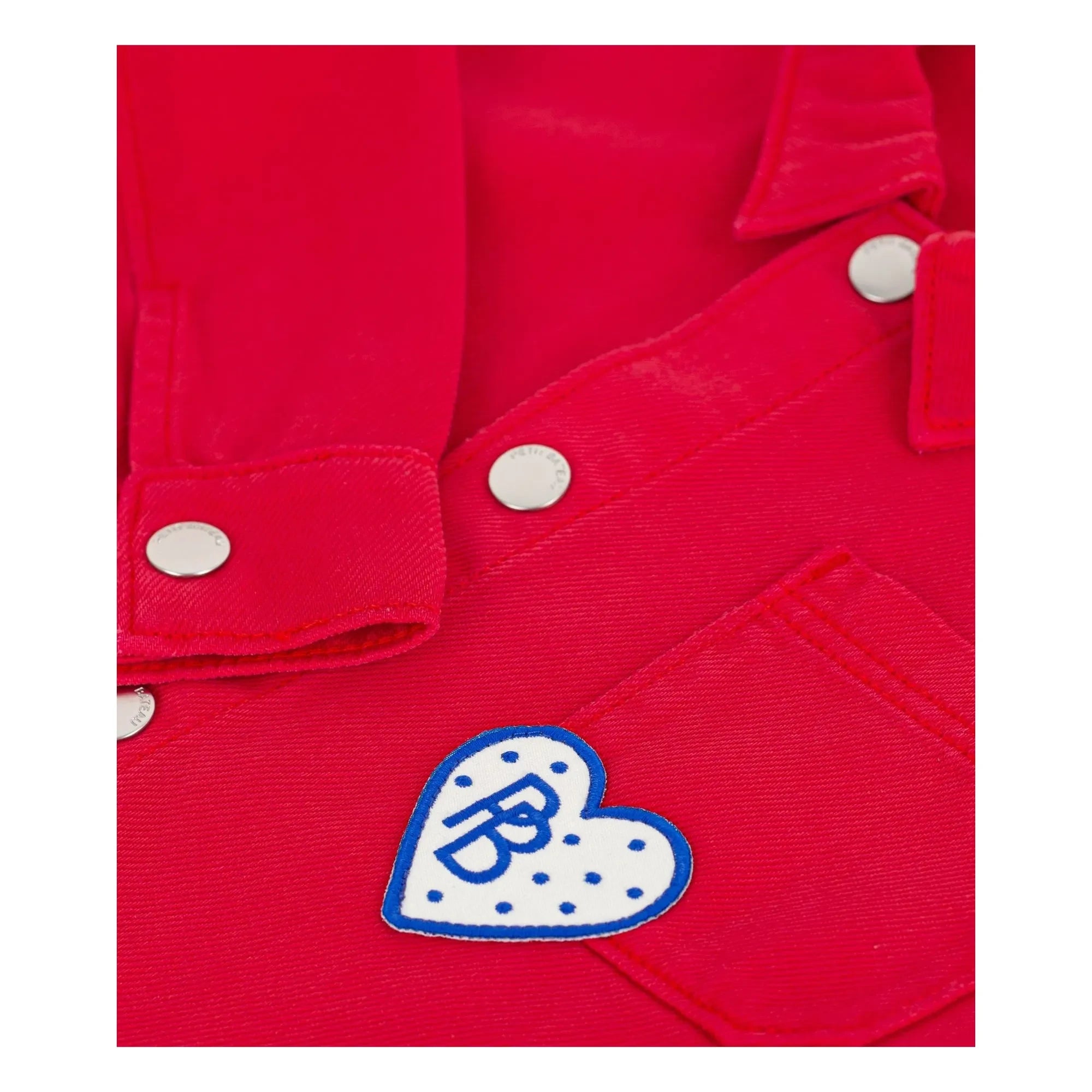 Petit Bateau - Denim İşçi Ceketi | Vermillion