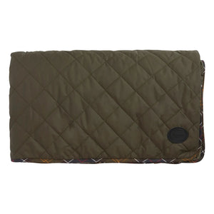Barbour - Quilted dog blanket | Olive