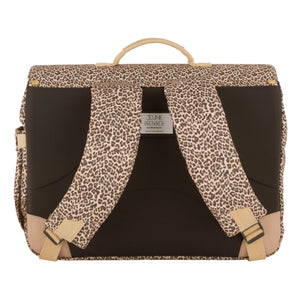 Jeune Premier - Midi Leopard Cherry Shoulder Bag | Beige