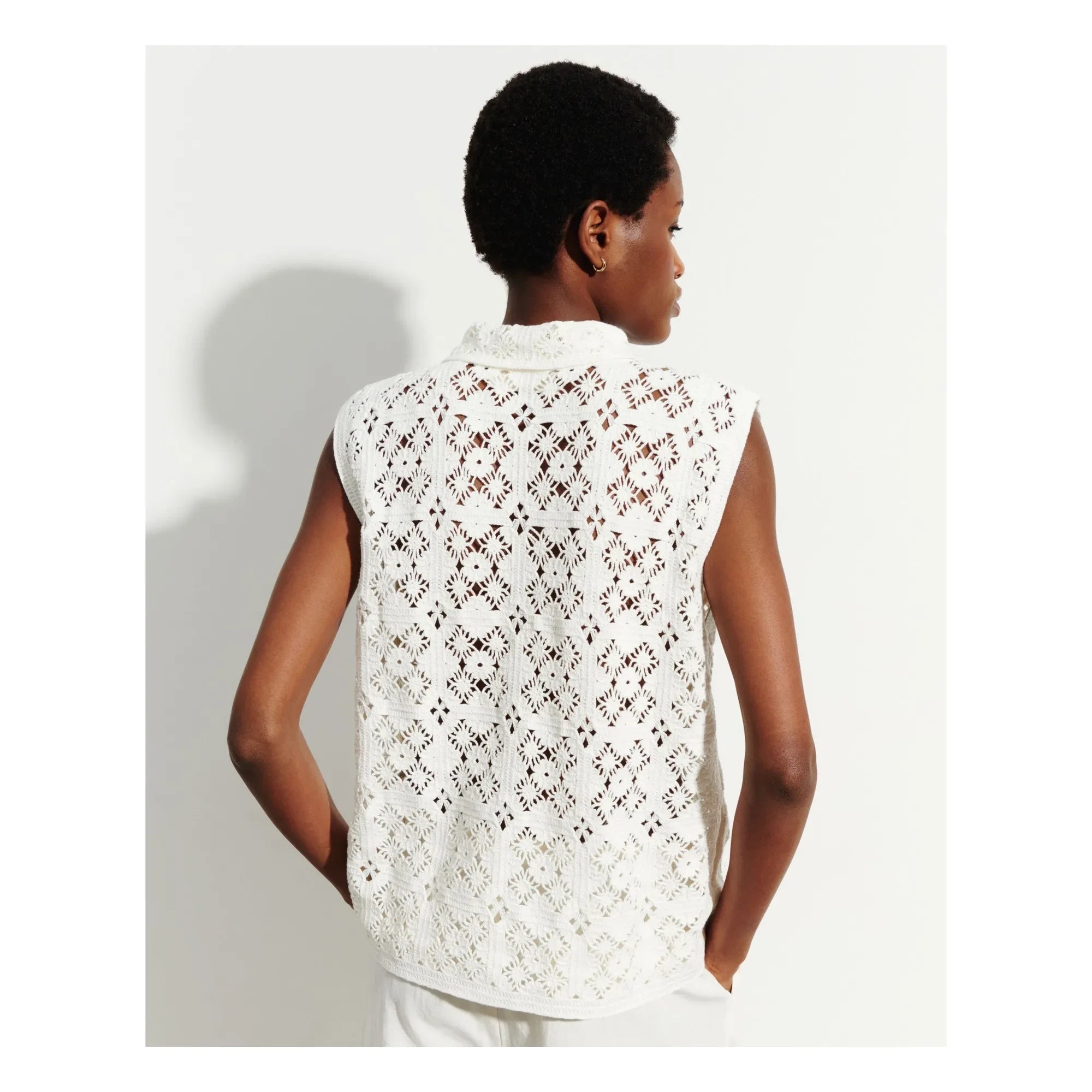 Bompard - Camiseta sin mangas de algodón | Natural