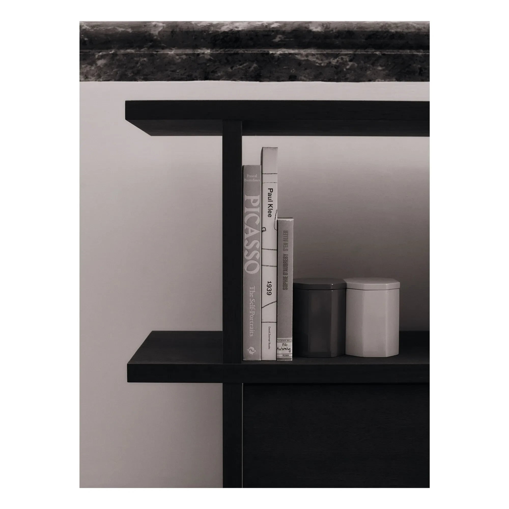 Ferm Living - Kona kitaplık için ahşap modül | Koyu Meşe