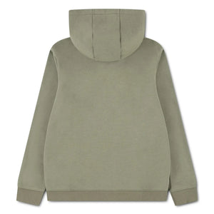 Lacoste - Logo Detaylı Fermuarlı Kapüşonlu Sweatshirt | Haki