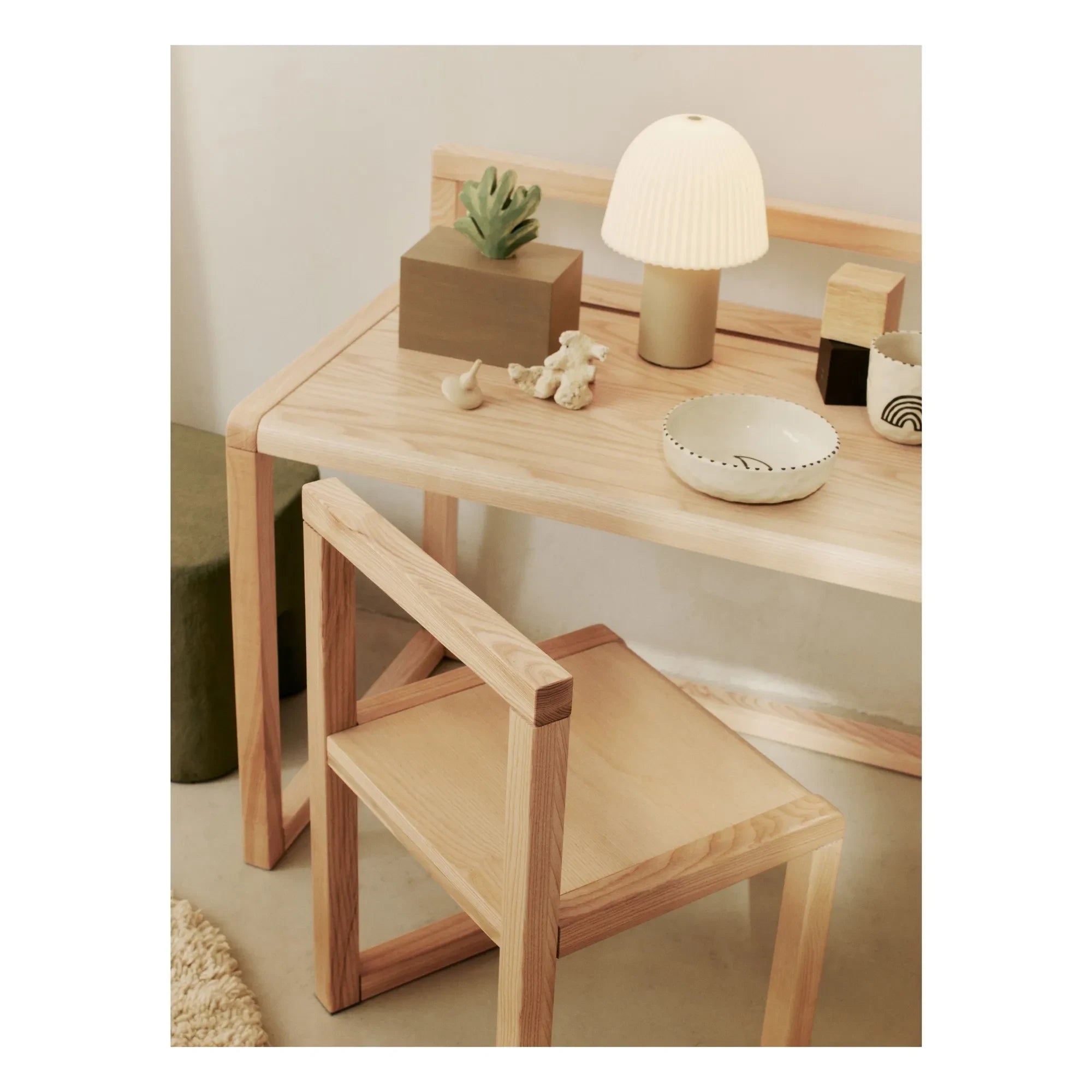 Ferm Living Kids - Architect sandalye | Kül