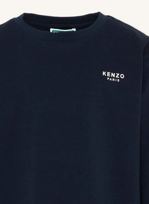 Kenzo - T-shirt Flowers | Blu notte