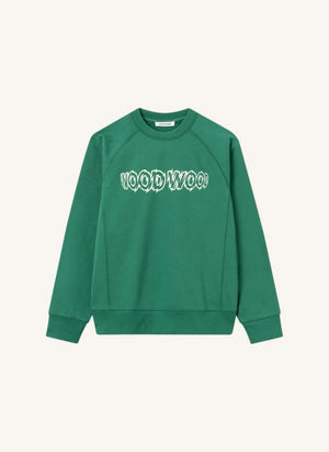Wood Wood - Hester Organic Baumwoll-Sweatshirt | Dunkelgrün