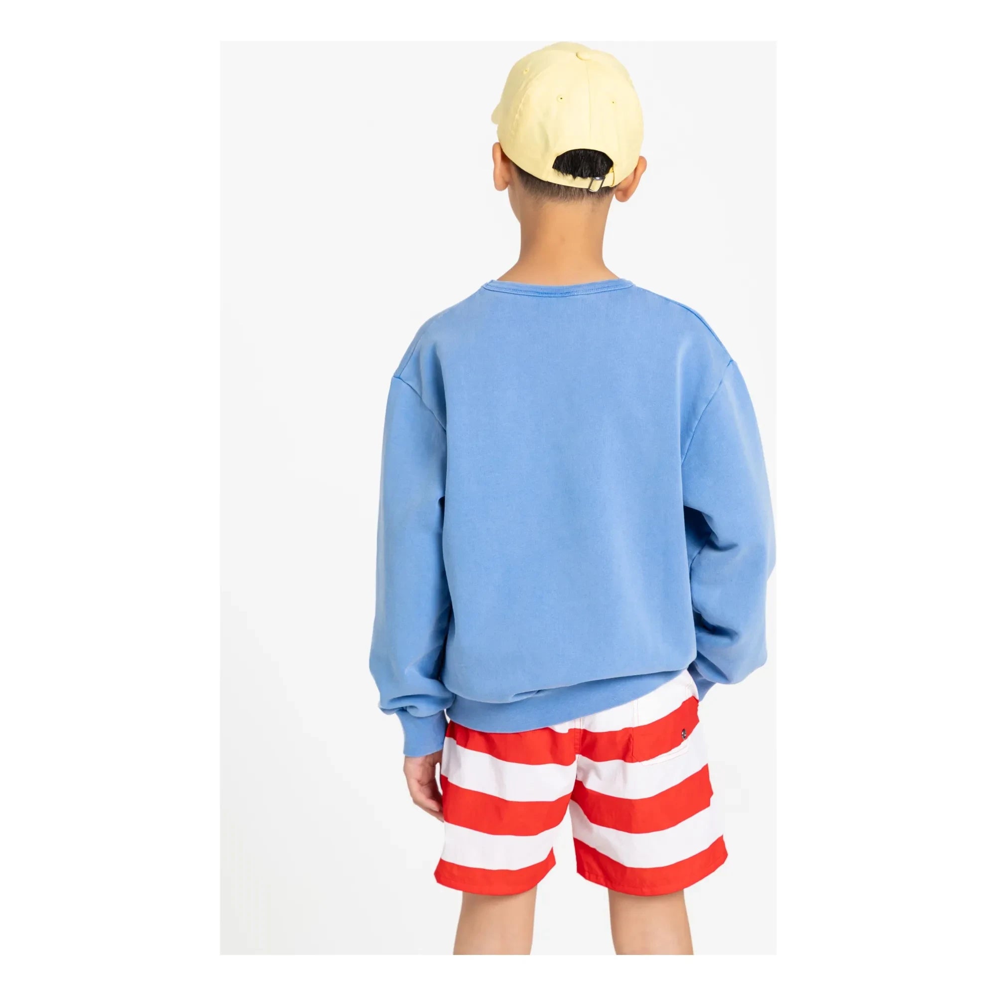 Smallable Kid - Arlo Organic Cotton Sweatshirt | Royal Blue