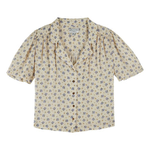 Emile et Ida - Bedruckte Bluse | Blau