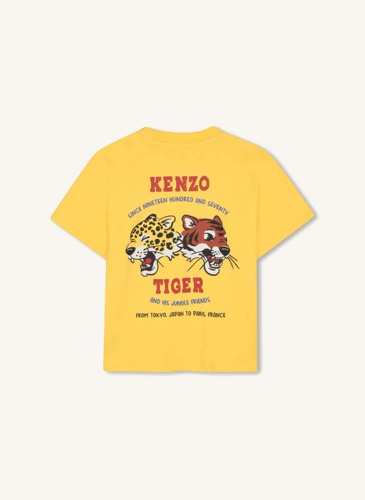Kenzo - Tigerkopf-T-Shirt | Gelb