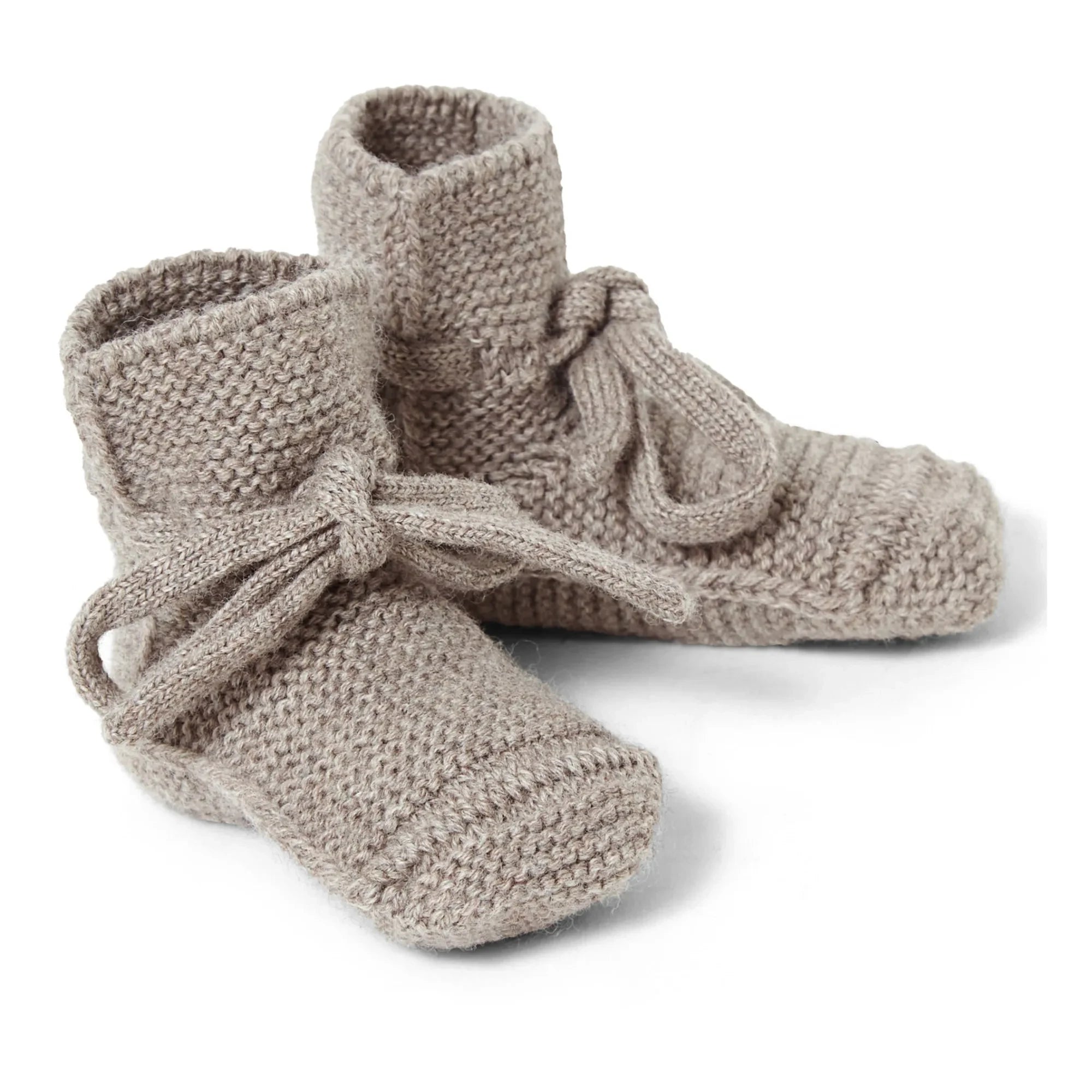 Hvid - Merino Wool Booties | Oatmeal