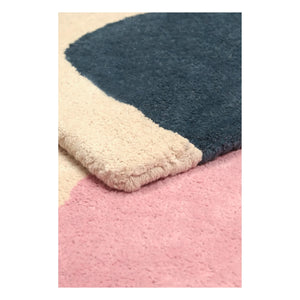 Bleuu-studio - Elefanten-Teppich | Marineblau