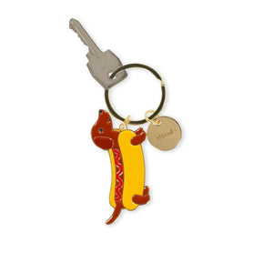 Legami - Enamel Key Chain - Dachsund - What a Anahtarlık!