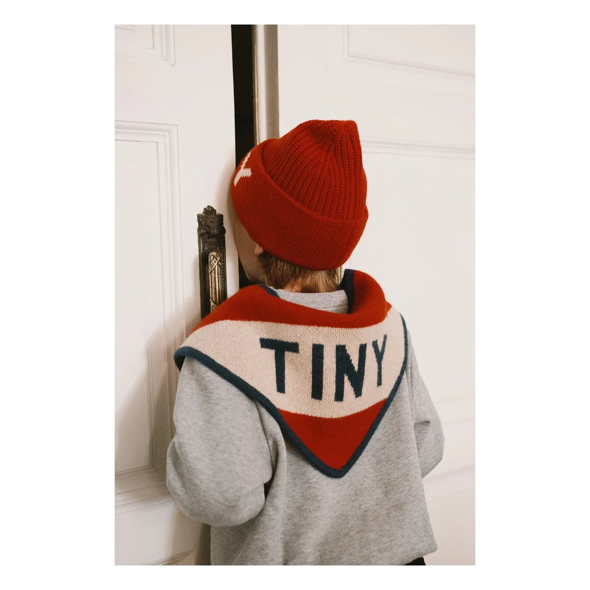 Tinycottons - Küçük Yün Atkı | Kırmızı
