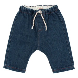 Búho - Pantalón de pana para bebé | Azul