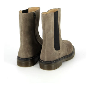 Pom d'Api - Sid Mid Velours botas | Marrón topo