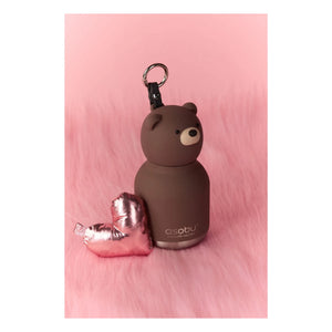 Asobu - Brown Bear paslanmaz çelik mini matara | Brown