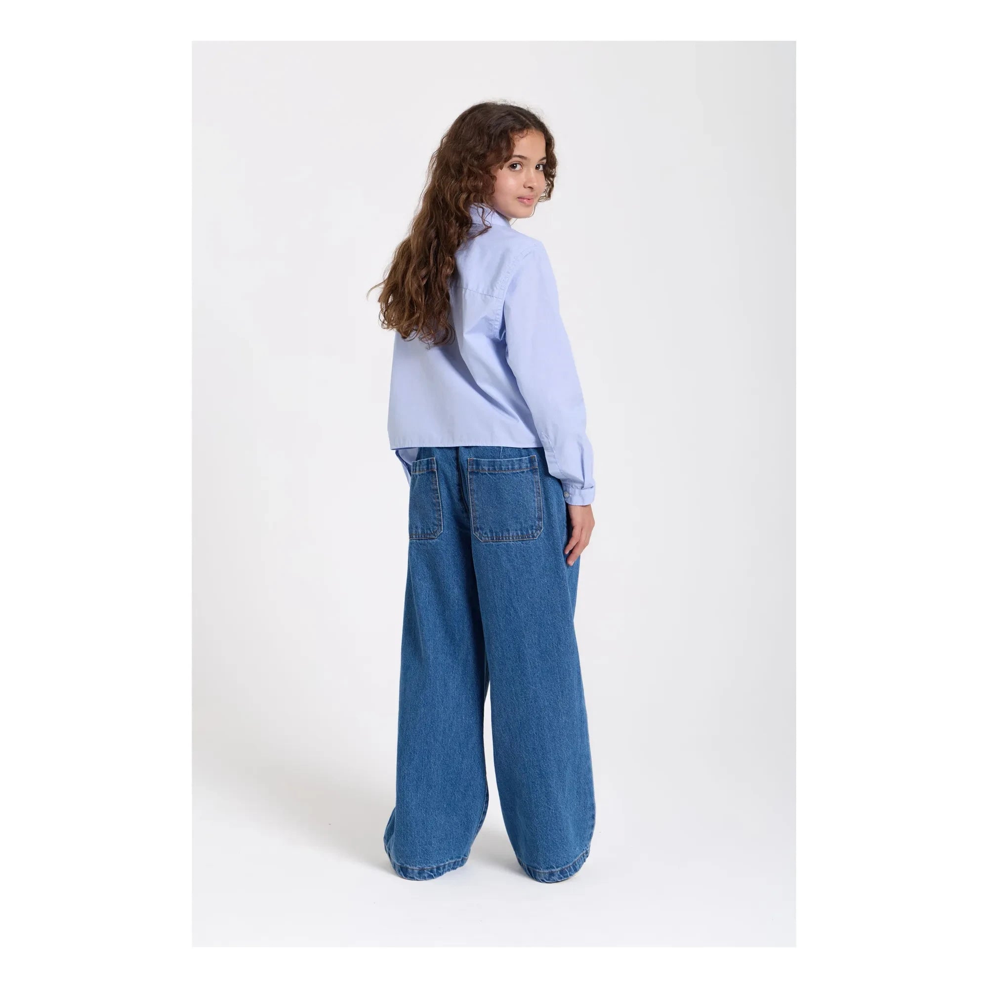 Smallable Kid - Jean Large Paloma | Denim Mavisi