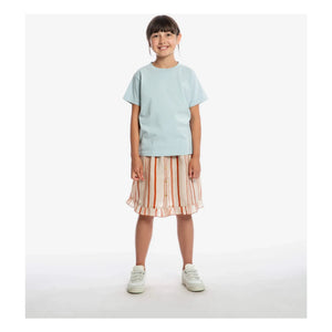 Matona - Sommerliches Uni T-Shirt Bio-Baumwolle | Hellblau