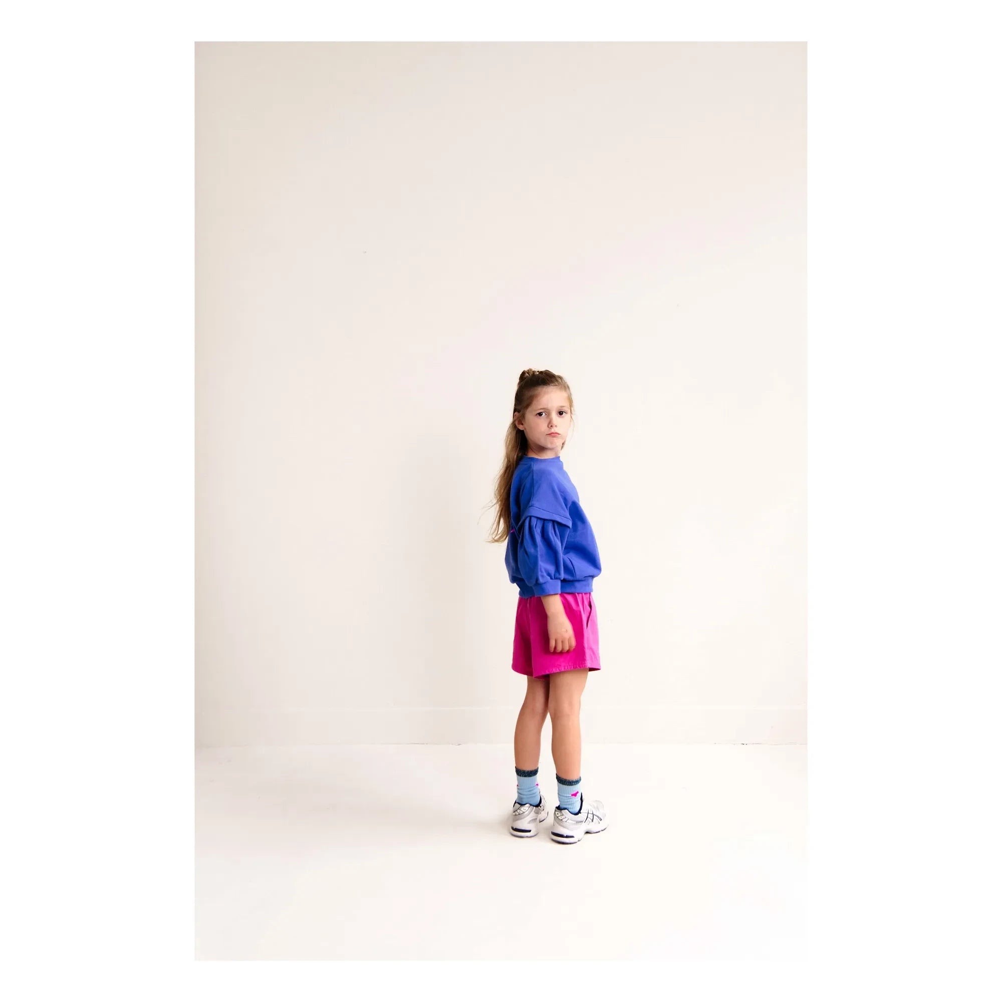 Jenest - Baloon Etoile organik pamuklu sweatshirt | Kobalt