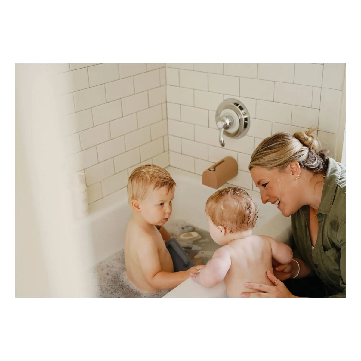 Mushie - Juguetes de baño - Set de 5 piezas
