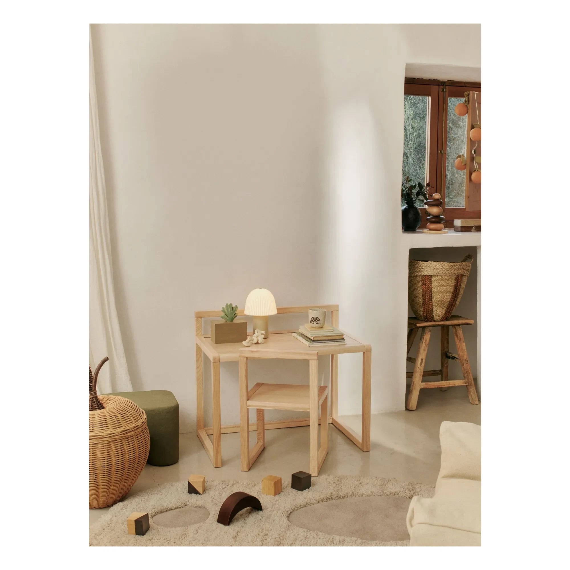 Ferm Living Kids - Architect sandalye | Kül