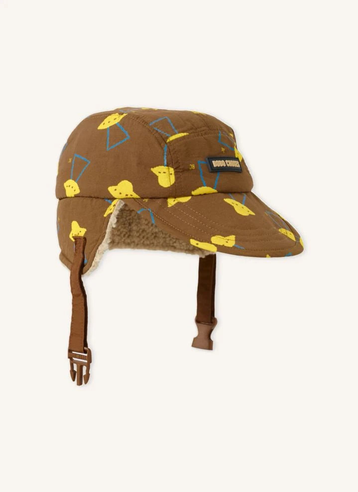 Bobo Choses - Sherpa Cap Soucoupes Geri Dönüştürülmüş Elyaf Bebek | Kahverengi
