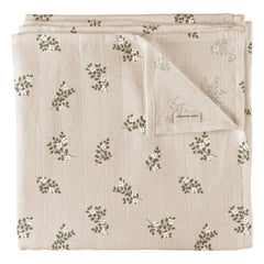 Main Sauvage - Holly Flowers Swaddle | Sand