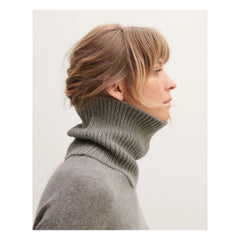 Bompard - 12 İplik Kaşmir Fitilli Choker | Gümüş grisi