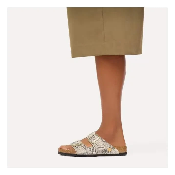 BIRKENSTOCK - Sandalias Arizona Snake | Gris Claro