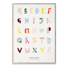 Mado – Alphabet-Spaghetti-Poster