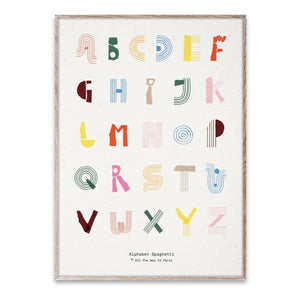 Mado – Alphabet-Spaghetti-Poster