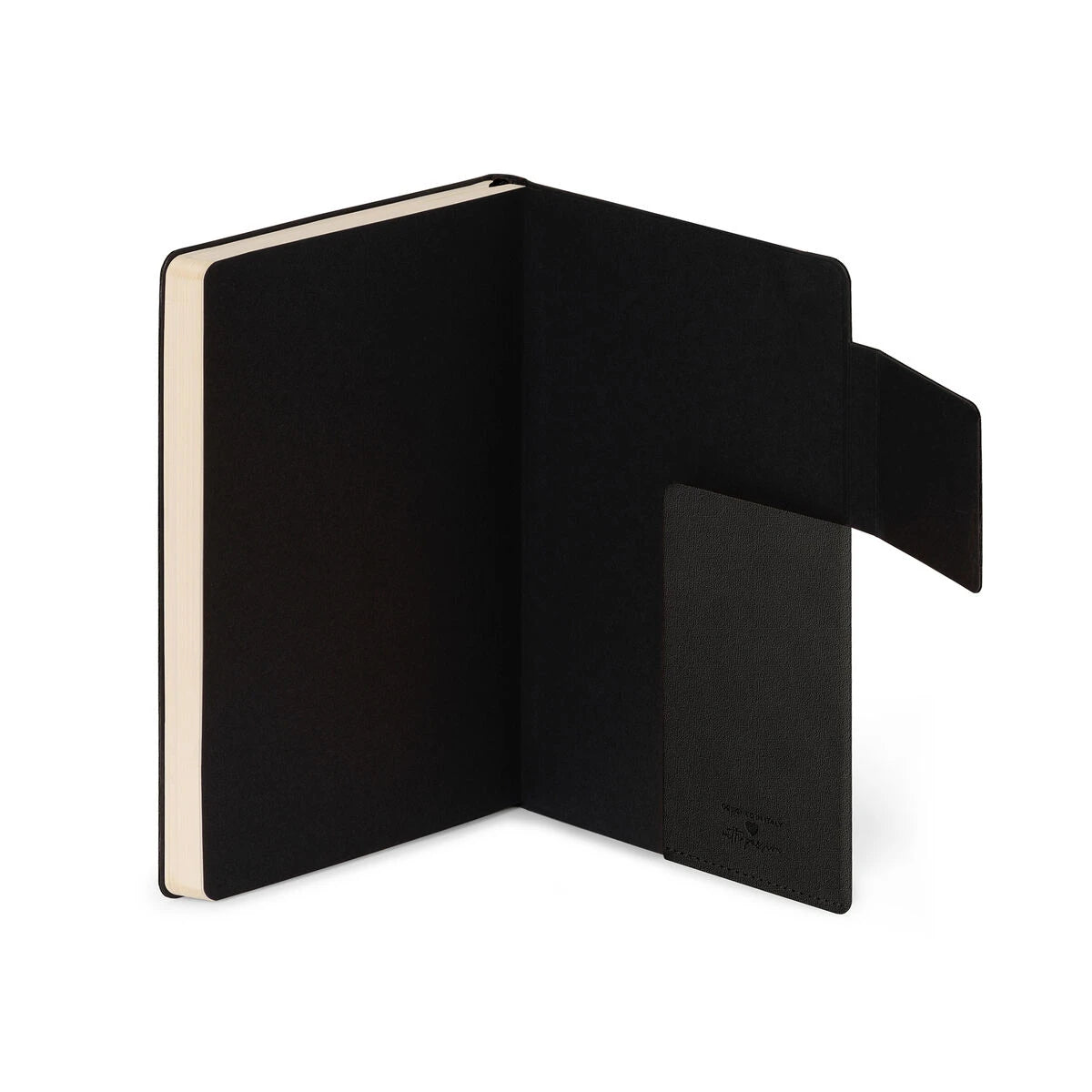 Legami - Lined دفتر مع غلاف Monochrome ناعم - Black Suit - My دفتر
