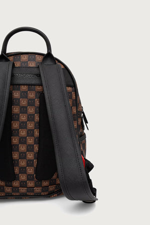 Sprayground - Mochila Marrón de Tiburones en París 910B9305NSZ
