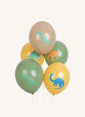 My Little Day - Dinosaurierballons - 5er Set