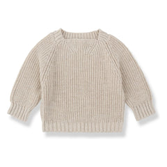 1+ in the family - Jersey de lino Mola | Beige
