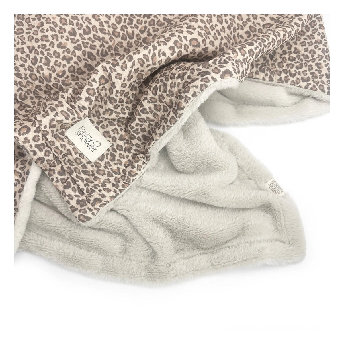 Babyparty - Wilde Fleecedecke | Leopard